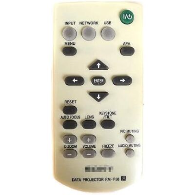 XINFUTE New RM-PJ6 fit for Sony Data Projector Remote Control VPL-EX7 VPL-ES1 VPL-ES2 PJ2 XINFUTE New RM-PJ6 fit for Sony Data Projector Remote Control VPL-EX7 VPL-ES1 VPL-ES2 PJ2