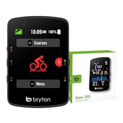 Bryton GPS Rider 550E Bike Computer with 2.8" Colour Screen Bryton GPS Rider 550E Bike Computer with 2.8" Colour Screen