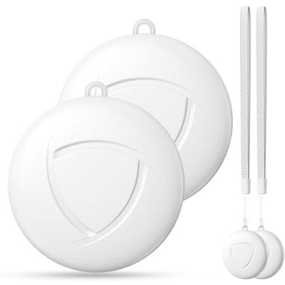 AIYATO Smart Tracker Tag Item Finders 2 Pack Smart Tag Bluetooth Key Finder Compatible with Apple Find My (IOS Only), Trackers Devices for Wallets, Bike,Suitcases, Luggages, Bags, Tracking Device, White AIYATO Smart Tracker Tag Item Finders 2 Pack Smart Tag Bluetooth Key Finder Compatible with Apple Find My (IOS Only), Trackers Devices for Wallets, Bike,Suitcases, Luggages, Bags, Tracking Device, White