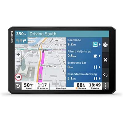 Garmin dēzl LGV800 MT-S Truck Sat-nav with 8-Inch Display, Custom Truck Routing and Several Mounting Options Garmin dēzl LGV800 MT-S Truck Sat-nav with 8-Inch Display, Custom Truck Routing and Several Mounting Options