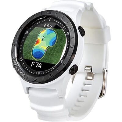 Voice Caddie Unisex A2 GOLF GPS WATCH WHITE, White, One Size UK Voice Caddie Unisex A2 GOLF GPS WATCH WHITE, White, One Size UK
