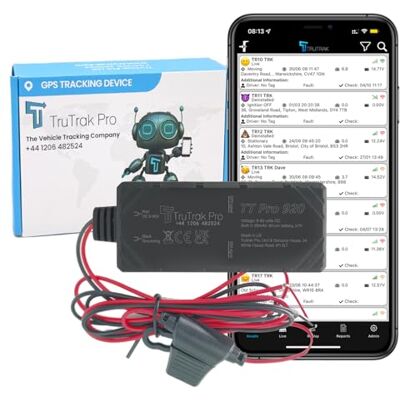 TruTrak Pro TT Pro 920 GPS Tracking Device Real Time Vehicle Tracker Device Van, Motorcycle, Caravan, Motorhome, Tractor, Coach, Bike & Car Tracker Pay As You Go TruTrak Pro TT Pro 920 GPS Tracking Device Real Time Vehicle Tracker Device Van, Motorcycle, Caravan, Motorhome, Tractor, Coach, Bike & Car Tracker Pay As You Go