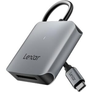 Lexar RW510 CFexpress Type B Card Reader, Up to 10Gbps, USB 3.2 Gen 2 CF Memory Card Reader for CFe Type B Card, CF Card Reader Includes USB Type-C Cable (LRW510U-BNHNG) Lexar RW510 CFexpress Type B Card Reader, Up to 10Gbps, USB 3.2 Gen 2 CF Memory Card Reader for CFe Type B Card, CF Card Reader Includes USB Type-C Cable (LRW510U-BNHNG)