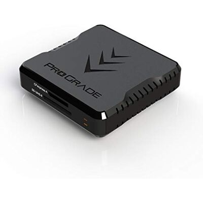 ProGrade Digital CFexpress Type A and SDXC/SDHC UHS-II Dual-Slot Card Reader USB 3.2 Gen 2 by (PG09) ProGrade Digital CFexpress Type A and SDXC/SDHC UHS-II Dual-Slot Card Reader USB 3.2 Gen 2 by (PG09)