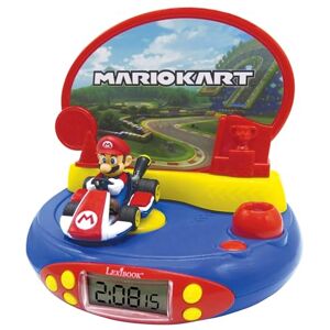 Lexibook , Super Mario, Projector Alarm Clock for kids, Nightlight and time projection to the ceiling, Sound Effects, Battery-powered, Blue/red, RP500NILXB Lexibook , Super Mario, Projector Alarm Clock for kids, Nightlight and time projection to the ceiling, Sound Effects, Battery-powered, Blue/red, RP500NILXB