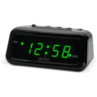 Acctim Cory 0.6 inch LED Display USB-C Smart Connector® Digital Alarm Clock (Green LED) Acctim Cory 0.6 inch LED Display USB-C Smart Connector® Digital Alarm Clock (Green LED)