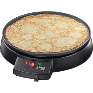 Russell Hobbs Electric Crepe & Pancake Maker Large 30cm (12 inch) easy to clean Non-stick hotplate, Crepe making tools inc, Adjustable thermostat, Power on & temp indicator light, 1200W, 20920 Russell Hobbs Electric Crepe & Pancake Maker Large 30cm (12 inch) easy to clean Non-stick hotplate, Crepe making tools inc, Adjustable thermostat, Power on & temp indicator light, 1200W, 20920