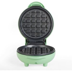 GILES & POSNER EK4214GSGR Mini Waffle Maker – Non-Stick Waffle Iron Machine, For Belgian & American Style Waffles, Sweet/Savoury Snacks Desserts, Compact, 11.5 cm Round Cooking Plate, Pastel Green GILES & POSNER EK4214GSGR Mini Waffle Maker – Non-Stick Waffle Iron Machine, For Belgian & American Style Waffles, Sweet/Savoury Snacks Desserts, Compact, 11.5 cm Round Cooking Plate, Pastel Green