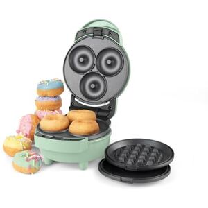 GILES & POSNER 3 in 1 Mini-Bites Maker Non-Stick Cooking Plates, Doughnut,Waffle, and Pancake Maker, 3 Minute Pre-Heat time, Non-Slip Feet, Easy to Clean,Ready Indicator Lights,400W,1.15KG GILES & POSNER 3 in 1 Mini-Bites Maker Non-Stick Cooking Plates, Doughnut,Waffle, and Pancake Maker, 3 Minute Pre-Heat time, Non-Slip Feet, Easy to Clean,Ready Indicator Lights,400W,1.15KG