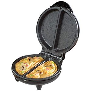 Daewoo Deep Fill Omelette Maker, Dual Non-Stick Plates, Electric 750W Omelette Cooker, Fast, Fluffy Homemade Omelettes – Compact & Easy Clean Breakfast Appliance Daewoo Deep Fill Omelette Maker, Dual Non-Stick Plates, Electric 750W Omelette Cooker, Fast, Fluffy Homemade Omelettes – Compact & Easy Clean Breakfast Appliance