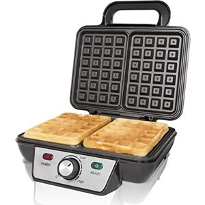 Garmin 35950 Two Slice Deep Fill Waffle Maker/Non-Stick Hot Plates/Adjustable Temperature/Stainless Steel with Cool Touch Handle / 1000W Garmin 35950 Two Slice Deep Fill Waffle Maker/Non-Stick Hot Plates/Adjustable Temperature/Stainless Steel with Cool Touch Handle / 1000W