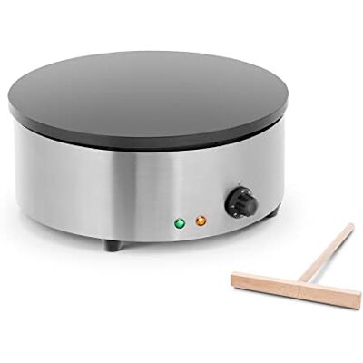 Royal Catering Crepes Maker, RCEC-3000-R, 3000W, Stainless Steel, Round, Silver, Classic, Batter Distributor Included Royal Catering Crepes Maker, RCEC-3000-R, 3000W, Stainless Steel, Round, Silver, Classic, Batter Distributor Included