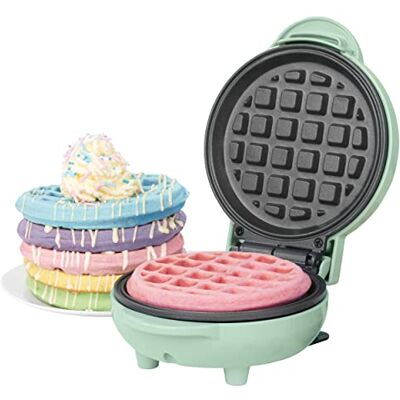 Giles & Posner - EK4214GSGR - Pastel - Mini - Waffle Maker Giles & Posner - EK4214GSGR - Pastel - Mini - Waffle Maker