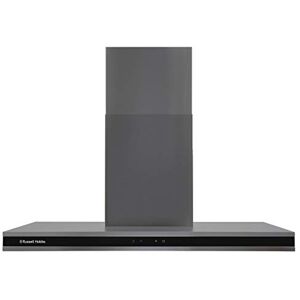 Russell Hobbs RHGCH903DS 90cm Midnight Collection T-Shaped Chimney Cooker Hood, Dark Steel Russell Hobbs RHGCH903DS 90cm Midnight Collection T-Shaped Chimney Cooker Hood, Dark Steel