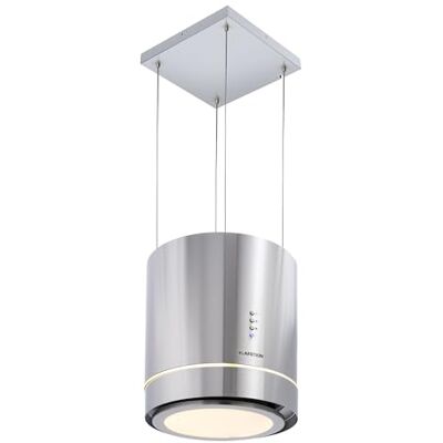 KLARSTEIN Hanging Island Cooker Hood, Extractor Fan for Kitchen Islands, 540m³/h Airflow, Timer, Adjustable Kitchen Extractor Fan with Futuristic Design, 3 Mode Cooker Hoods, Activated Carbon Filters KLARSTEIN Hanging Island Cooker Hood, Extractor Fan for Kitchen Islands, 540m³/h Airflow, Timer, Adjustable Kitchen Extractor Fan with Futuristic Design, 3 Mode Cooker Hoods, Activated Carbon Filters