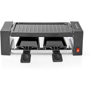 Melissa Raclette Gourmet Set for 2 People, 400 W Table Grill with Non-Stick Coating, 23 x 10 cm Grill Plate, 2 Pans and Wooden Spatulas Melissa Raclette Gourmet Set for 2 People, 400 W Table Grill with Non-Stick Coating, 23 x 10 cm Grill Plate, 2 Pans and Wooden Spatulas