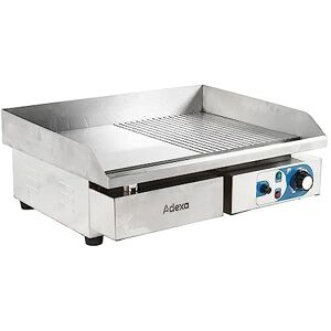 Stalwart DA-WHEG818AFR Commercial Griddle Smooth/Ribbed Medium 1 Zone 3kW Electric Stalwart DA-WHEG818AFR Commercial Griddle Smooth/Ribbed Medium 1 Zone 3kW Electric