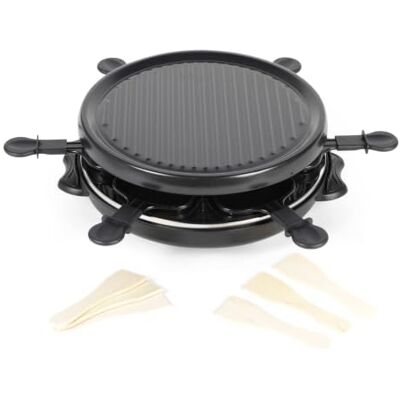 Giles & Posner Electric Indoor Raclette Grill 6 Person 29cm Giles & Posner Electric Indoor Raclette Grill 6 Person 29cm