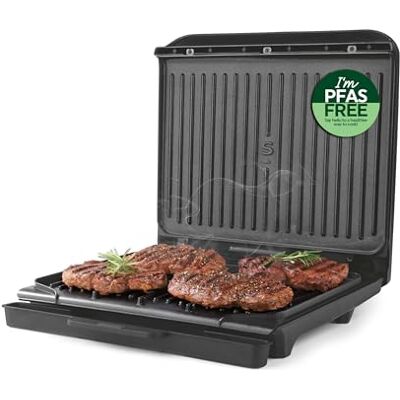 Salter Ek6237 - 8 Portion Health Grill - Non-Stick, Temp Control Salter Ek6237 - 8 Portion Health Grill - Non-Stick, Temp Control