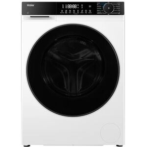 HAIER X Series 5 Washer Dryer, 10kg Wash, 6kg Dry, 1400 rpm, A-20 percent Wash Energy Class, 16 Programmes, Lint Removal System, Smart Dual Spray, White-Black Door, 56x60x85 cm -HWD100BP16357UUK HAIER X Series 5 Washer Dryer, 10kg Wash, 6kg Dry, 1400 rpm, A-20 percent Wash Energy Class, 16 Programmes, Lint Removal System, Smart Dual Spray, White-Black Door, 56x60x85 cm -HWD100BP16357UUK