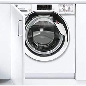 Hoover H-WASH/DRY HBDS595D1ACE/-800 9+5kG 1400 Rpm Integrated Washer Dryer, 12 Programmes, 3 Drying Levels, White with Chrome door Hoover H-WASH/DRY HBDS595D1ACE/-800 9+5kG 1400 Rpm Integrated Washer Dryer, 12 Programmes, 3 Drying Levels, White with Chrome door