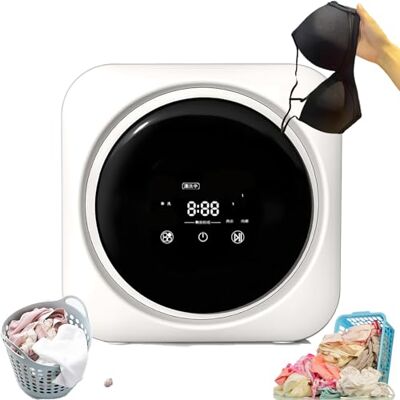 HEIHEIZI Mini Washing Machine, Portable Washer and Dryer Combo, 2 in 1 Washing Machine for Underwear and Socks Washing, for Apartments, Camping, Travel 220V /110V,Desktop HEIHEIZI Mini Washing Machine, Portable Washer and Dryer Combo, 2 in 1 Washing Machine for Underwear and Socks Washing, for Apartments, Camping, Travel 220V /110V,Desktop