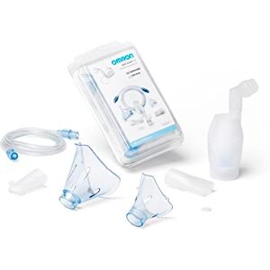Omron NEBASKIT-11 Complete Accessory Replacement for Adults & Kids Aerosol Nebuliser Accessory Set for C102 Total Masks, Mouthpiece, Nose Piece, air Tube Original Accessory Omron NEBASKIT-11 Complete Accessory Replacement for Adults & Kids Aerosol Nebuliser Accessory Set for C102 Total Masks, Mouthpiece, Nose Piece, air Tube Original Accessory