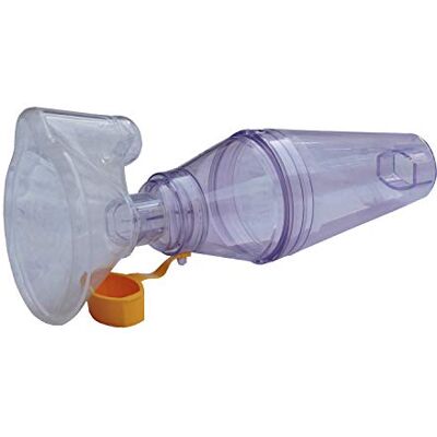 ANCIENTIMPEX Inhaler Mask with Spacer for Kids and Adults Fits Any Size Lightweight and Compact Easy to Clean ANCIENTIMPEX Inhaler Mask with Spacer for Kids and Adults Fits Any Size Lightweight and Compact Easy to Clean