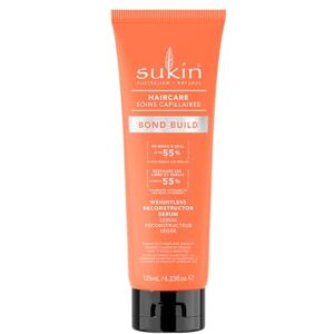 Sukin Bond Build Weightless Repair Reconstructor Hair Serum Paraben Free, Natural Hair Care Repair Split Ends and Smooth Damage Caused by Colour, Heat and More 125 ml Sukin Bond Build Weightless Repair Reconstructor Hair Serum Paraben Free, Natural Hair Care Repair Split Ends and Smooth Damage Caused by Colour, Heat and More 125 ml