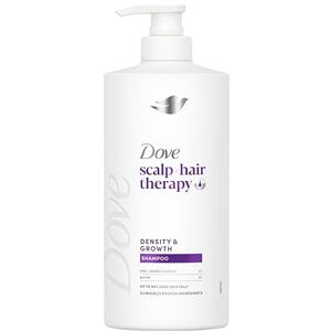 Dove scalp + hair therapy Density & Growth¹ Shampoo hair care with Amino Complex, Zinc and Biotin for up to 90% less hair fall 700 ml Dove scalp + hair therapy Density & Growth¹ Shampoo hair care with Amino Complex, Zinc and Biotin for up to 90% less hair fall 700 ml