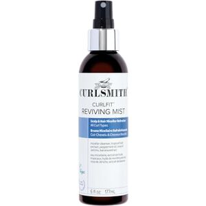 CURLSMITH Curlfit Reviving Mist Micellar Refresh Spray with Peppermint & Tropical Fruit, Hydrates, Neutralises Odours & Reduces Oil for All Curl Types (177ml) CURLSMITH Curlfit Reviving Mist Micellar Refresh Spray with Peppermint & Tropical Fruit, Hydrates, Neutralises Odours & Reduces Oil for All Curl Types (177ml)