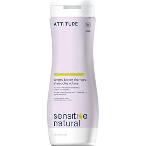 ATTITUDE Volume and Shine Hair Shampoo for Sensitive Dry Scalp, EWG Verified, Soothing Oat, For Thin Hair, Naturally Derived Ingredients, Vegan and Plant-Based, 473 mL ATTITUDE Volume and Shine Hair Shampoo for Sensitive Dry Scalp, EWG Verified, Soothing Oat, For Thin Hair, Naturally Derived Ingredients, Vegan and Plant-Based, 473 mL