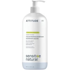 ATTITUDE Extra Gentle Hair Conditioner for Sensitive Dry Scalp, Soothing Oat, Naturally Dervied Ingredients, Dermatologically Tested, Vegan Detangler, 946 mL ATTITUDE Extra Gentle Hair Conditioner for Sensitive Dry Scalp, Soothing Oat, Naturally Dervied Ingredients, Dermatologically Tested, Vegan Detangler, 946 mL