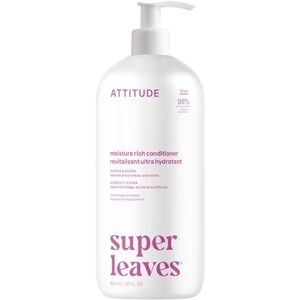 ATTITUDE Moisture Rich Hair Conditioner, For Dry and Damaged Hair, Naturally Derived Ingredients, Vegan Detangler, Dermatologiocally Tested, Quinoa and Jojoba, 946 mL ATTITUDE Moisture Rich Hair Conditioner, For Dry and Damaged Hair, Naturally Derived Ingredients, Vegan Detangler, Dermatologiocally Tested, Quinoa and Jojoba, 946 mL