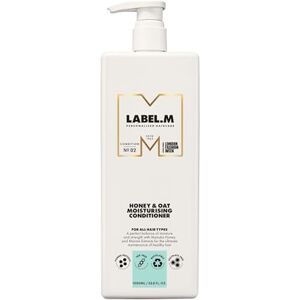 label.m Honey & Oat Moisturising Conditioner 1000ml – With Recyclable Pump label.m Honey & Oat Moisturising Conditioner 1000ml – With Recyclable Pump