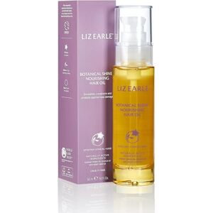 Liz Earle Botanical Shine™ Nourishing Hair Oil with Kalahari Melon Oil, Coconut Oil and Daikon Radish Seed Oil for All Hair Types, 50ml Liz Earle Botanical Shine™ Nourishing Hair Oil with Kalahari Melon Oil, Coconut Oil and Daikon Radish Seed Oil for All Hair Types, 50ml