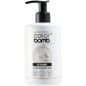 Jerome Russell Colour Bomb Blondes – Ice Blonde Colour Depositing Hair Mask – Nourishing, Semi-Permanent Colour & Shine Treatment – Vegan, Cruelty-Free, 300 ml Jerome Russell Colour Bomb Blondes – Ice Blonde Colour Depositing Hair Mask – Nourishing, Semi-Permanent Colour & Shine Treatment – Vegan, Cruelty-Free, 300 ml