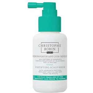 Christophe Robin Fortifying Scalp Serum with Amaranth Peptides Clinically Proven to Boost Hair Density Reduces Hair Loss 50ml Christophe Robin Fortifying Scalp Serum with Amaranth Peptides Clinically Proven to Boost Hair Density Reduces Hair Loss 50ml