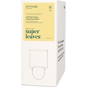 ATTITUDE Clarifying Hair Shampoo, EWG Verified, Restores Shine, Naturally Derived Ingredients, Vegan and Plant Based, Lemon Leaves and White Tea, Bulk Refill, 2 Liters ATTITUDE Clarifying Hair Shampoo, EWG Verified, Restores Shine, Naturally Derived Ingredients, Vegan and Plant Based, Lemon Leaves and White Tea, Bulk Refill, 2 Liters