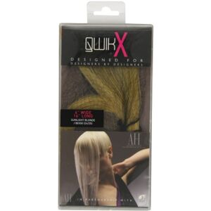 Qwik X 100 Percent Indian Remi Human Hair Tape Hair Extensions - Sunlight Blonde / Light Blonde - 41cm Qwik X 100 Percent Indian Remi Human Hair Tape Hair Extensions - Sunlight Blonde / Light Blonde - 41cm