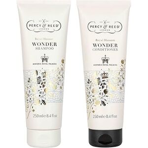 Percy & Reed Royal Blossom Wonder Shampoo & Conditioner Duo Hydrates Hair, Boosts Hair Strength & Shine. UV Protection, Paraben-Free, Sulphate-Free. Vegan Friendly. For All Hair Types 250ml Each Percy & Reed Royal Blossom Wonder Shampoo & Conditioner Duo Hydrates Hair, Boosts Hair Strength & Shine. UV Protection, Paraben-Free, Sulphate-Free. Vegan Friendly. For All Hair Types 250ml Each