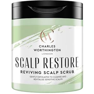 Charles Worthington Scalp Restore Reviving Scalp Scrub – Gently Exfoliates to Remove Build-Up & Revitalise Sensitive Scalps for Healthy Hair, 150ml Charles Worthington Scalp Restore Reviving Scalp Scrub – Gently Exfoliates to Remove Build-Up & Revitalise Sensitive Scalps for Healthy Hair, 150ml