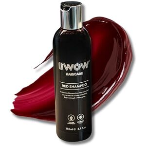 BWOW COSMETICS BWOW Ravish Red Hair Shampoo Luxury Colour Enhancing Vibrant Tone Boosting Cherry Scent Infused Vegan Formula for All Redheads Coloured Hair Shine Enhancing Fading Red Pigment Hair Care 250ml BWOW COSMETICS BWOW Ravish Red Hair Shampoo Luxury Colour Enhancing Vibrant Tone Boosting Cherry Scent Infused Vegan Formula for All Redheads Coloured Hair Shine Enhancing Fading Red Pigment Hair Care 250ml