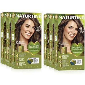 Naturtint (SIX PACK) Permanent Hair Colour 5G Light Golden Chestnut Ammonia Free Vegan 100% Grey Coverage Long Lasting Results Naturtint (SIX PACK) Permanent Hair Colour 5G Light Golden Chestnut Ammonia Free Vegan 100% Grey Coverage Long Lasting Results