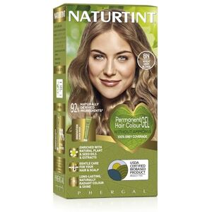 Naturtint Permanent Hair Colour Gel 8N Wheatgerm Blonde, Plant Enriched, Biobased, Ammonia Free, Long Lasting Grey Coverage and Radiant Colour, Nourishment and Protection Naturtint Permanent Hair Colour Gel 8N Wheatgerm Blonde, Plant Enriched, Biobased, Ammonia Free, Long Lasting Grey Coverage and Radiant Colour, Nourishment and Protection