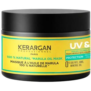 KERARGAN UV & Colour Protection Hair Mask with Marula Oil for Dry and Coloured Hair Moisturises, Revitalises and Protects No Sulphates, GMOs, Mineral Oils 250 ml KERARGAN UV & Colour Protection Hair Mask with Marula Oil for Dry and Coloured Hair Moisturises, Revitalises and Protects No Sulphates, GMOs, Mineral Oils 250 ml