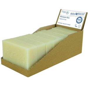 Friendly Soap Naked & Natural Fragrance-Free Hypoallergenic Shampoo Bar (7 x 95g), Gentle Hair Care, Plant-Based, Cruelty-Free, Made By Hand, No SLS or Parabens, Sustainable, Recyclable Friendly Soap Naked & Natural Fragrance-Free Hypoallergenic Shampoo Bar (7 x 95g), Gentle Hair Care, Plant-Based, Cruelty-Free, Made By Hand, No SLS or Parabens, Sustainable, Recyclable