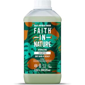 FAITH IN NATURE Organic Coconut Shampoo, Hydrating for Dry Hair & Scalp, Vegan & Cruelty Free, No SLS, Silcones or Parabens, 2.5L Refill FAITH IN NATURE Organic Coconut Shampoo, Hydrating for Dry Hair & Scalp, Vegan & Cruelty Free, No SLS, Silcones or Parabens, 2.5L Refill
