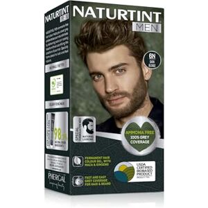 Naturtint Men Permanent Hair Colour Gel 6N Dark Blonde for Hair Beard and Moustache. Ammonia Free, up to 100% Grey Coverage, Natural Looking Long Lasting Results Naturtint Men Permanent Hair Colour Gel 6N Dark Blonde for Hair Beard and Moustache. Ammonia Free, up to 100% Grey Coverage, Natural Looking Long Lasting Results