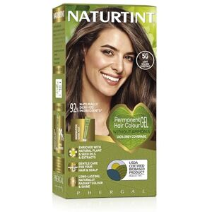 Naturtint Permanent Hair Colour Gel 5G Light Golden Chestnut, Plant Enriched, Biobased, Ammonia Free, Long Lasting Grey Coverage and Radiant Colour, Nourishment and Protection Naturtint Permanent Hair Colour Gel 5G Light Golden Chestnut, Plant Enriched, Biobased, Ammonia Free, Long Lasting Grey Coverage and Radiant Colour, Nourishment and Protection